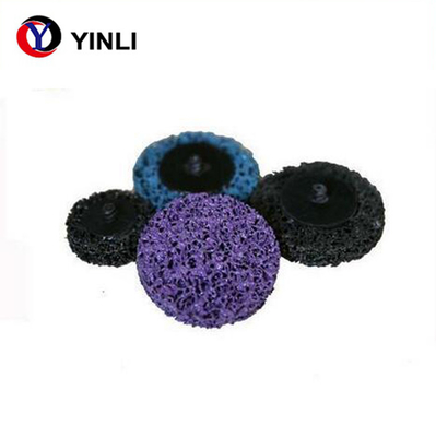 purple round 2 Inch Quick Change Sanding Disc For Polishing
